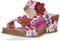 LAURA VITA Mules en Cuir pour Femmes Bonito 22, Pointure:38 EU, La Couleur:Rose