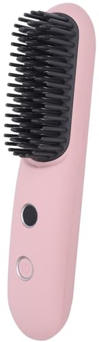 Glättungskamm, Haarglätter mit negativen Ionen, tragbare Haarglätterbürste für Frauen und Männer, Haarglätterbürste professionelle Haarstyling-Tools, Haarpflege für zu Hause