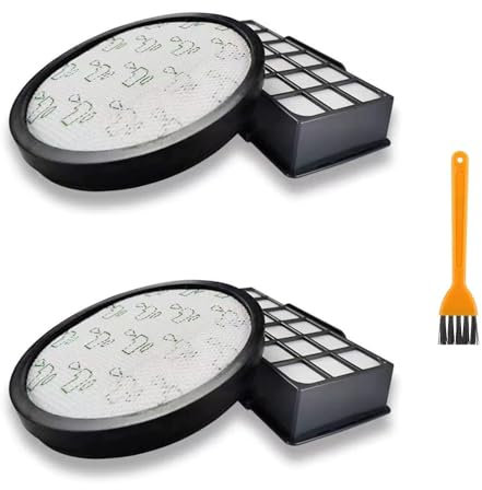Lot de 2 Filtres de Remplacement pour Aspirateur Rowenta X-Trem Power Cyclonic - Compatible avec Modèles RO69XX et RO72XX (ZR006001)
