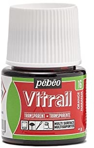 Pébéo 050016 Vitrail 1 Flacon Orange 45 ML