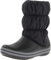 Crocs Herren Winter Puff Boot WOM Stiefel, Black/Charcoal, 34/35 EU