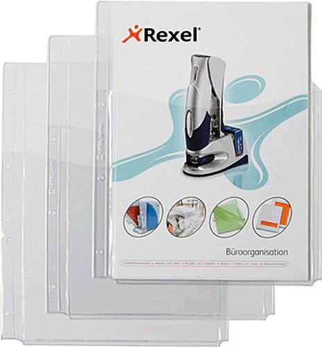Rexel Faltentasche/22679490 DIN A4 genarbt Weichfolie 180 my Inh.5