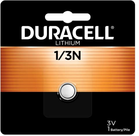 Duracell DL1/3NBPK Photo Batteries, Size 3.0 Volt Lithium (Import Japonais)