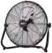 HOMEBASIX LF-18 High Velocity Floor Fan, 18-Inch, Black