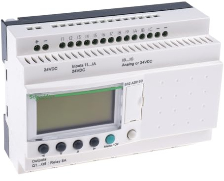 Schneider Electric Zelio Logic Logikmodul, 12 Eing. Relais Ausg.Typ Analog Eing.Typ