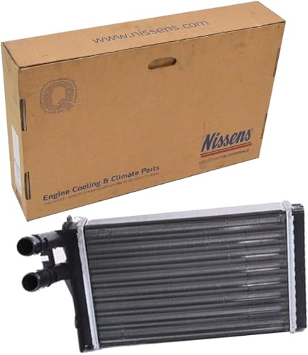 NISSENS Wärmetauscher, Innenraumheizung 70221 | Kompatibel mit: AUDI 80 B3 Stufenheck, 80 B4 Avant, 80 B4 Stufenheck, 90 B3, A4 B5, A4 B5 Avant, CABRIOLET B3, COUPE B3