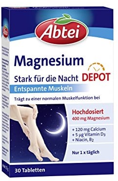 Abtei Magnesium Stark für die Nacht Depot 30 Tabletten