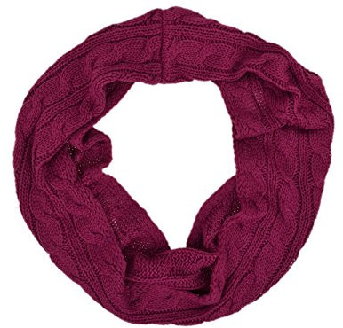 d-generation Damen Schlauchschal Strick Strickmütze, Rosa (Festival Fuchsia 2047), Einheitsgröße