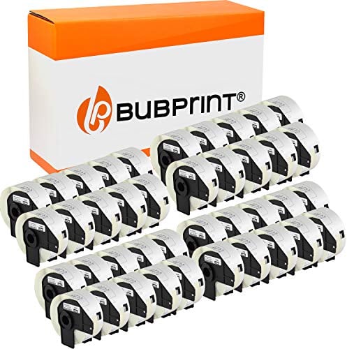 Bubprint 40 Etiketten kompatibel als Ersatz für Brother DK-11208 DK11208 für P-Touch QL1050 QL1060N QL500BW QL550 QL560 QL570 QL580N QL700 QL710W QL720NW QL810W