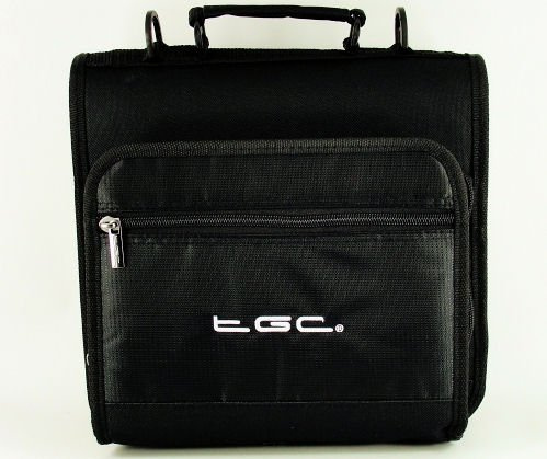 New Shoulder Carry Case Bag for the LOGIK L9DUALM13 Portable DVD Player by TGC ® (Jet Black)