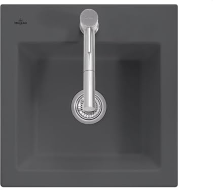 Villeroy & Boch Subway 50 S Graphit - 3315 01 i4 Keramikspüle Handbetätigung