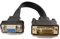 CableDeconn Activo DVI-D Dual Link 24 + 1 Macho a VGA Macho de vídeo con Soporte de Cable Adaptador convertidor