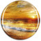Weekino Dänemark Henne Strand Nordsee Kühlschrankmagnet 3D Kristallglas Touristische Stadtreise City Souvenir Collection Geschenk Starker Kühlschrank Aufkleber