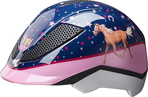 KED Kinder Pina Fahrradhelm, Pferdefreunde, M (51-56cm)