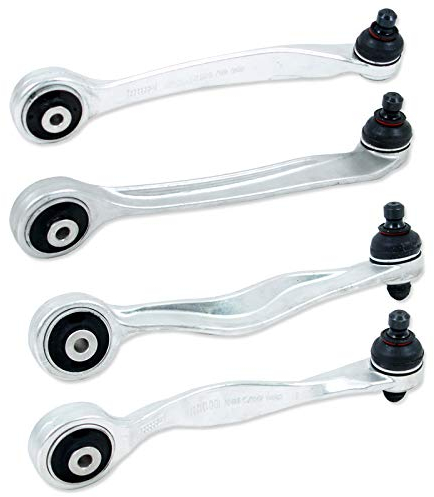 4x Querlenker Radaufhängung Lenker Set Vorne oben links + rechts Hinten oben links + rechts + Traggelenke + Montagesatz