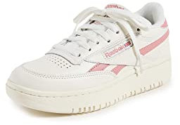 Reebok Damen Club C Double Turnschuh Sneaker, Kreide Smokey Rose, 35 EU