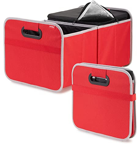 achilles Auto Faltbox mit Kühleinsatz, Faltbare Kühlbox, Kofferraum-Organizer, Kofferraumtasche Kühlfunktion, Kühl-Klappbox, Einkaufskorb, Falt-Korb
