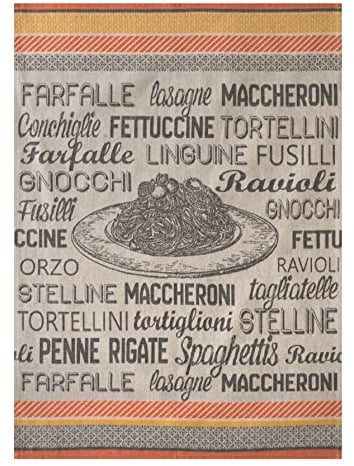 Coucke Bedrucktes Geschirrtuch, Baumwolle, Jacquard, 50 x 75 cm