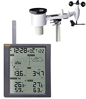 MISOL / Weather Station Connect to WiFi, Data uploading to Web (wunderground) WN1900/estación meteorológica