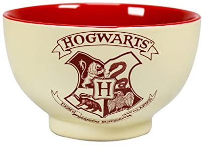 Abysse Corp Harry Potter - Müslischale - Hogwarts - Schüssel Crest Logo - Müslischüssel keramik - Schale Schulwappen