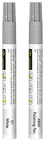 Auto Kratzer Reparaturstift Lackstift Mit Polierstift, Auto Autokratzer Entferner Lackstift, Wasserdichte Autolack Kratzer Entferner Stift Kratzerentferner Lackreparaturstift Autolack Reparaturstift