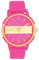Oozoo Damenuhr mit Lederband Color Line 42 MM Neon Pink C11192
