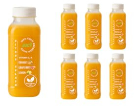 OrganicHealth Citrus Cleanse (250ml) – 3 Day Juice Cleanse, 15 Bottles – Cold Pressed, No Added Sugar, Weight Loss & Immunity Support