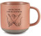 Tasse Personnalisée en Céramique avec Nom et Texte - Cadeau Couple, Mug Personnalisé Saint Valentin, Anniversaire, Noël pour Homme et Femme (Rose)