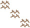 SUPVOX 3sets Camping Essential Fat Rope Stick Fire Starter Ropes Ignition Lighter Outdoor Tool 8pcs*3