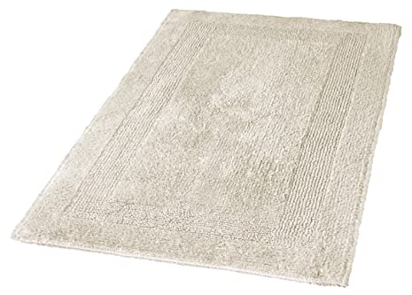 Kleine Wolke 5477146360 Badteppich Arizona, 60 x 100 cm, Grau(Silbergrau)