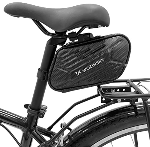 WOZINSKY Satteltasche Fahrradtasche Wasserdicht Reisetasche Tasche für Fahrrad, Mountainbike, ebike, MTB, Rennrad Bike Bag Fahrradtasche Sattel Fahrradsatteltasche 1,5 L