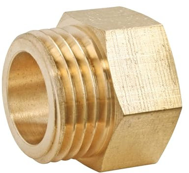 SOMATHERM FOR YOU, Raccord égal laiton Mâle Femelle 50/60 - Raccord brut pour tuyauteries - Étanchéité sur filet ou joint plat - Compatible avec tous raccords filetés identiques