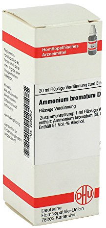 Ammonium bromatum D4 DHU Dilution, 20 ml Lösung