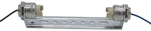 Doble casquillo R7s J118 con cable de teflón para lámparas lineales 118mm