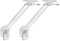 Window Garden Ledge Legs Saugnapf Fensterregalstütze - fügen Sie zusätzliche 0,9 kg hinzu. Unterstützung pro Bein. Verwendung mit Gemüsekante und Doppel-Gemüsekeile Pflanzenfensterregal (1 Packung)