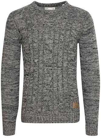 !Solid SDPhilemon Herren Pullover Grobstrick Rundhals-Ausschnitt