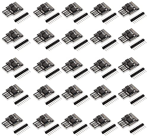 AZDelivery 25 x Digispark Rev.3 Kickstarter mit ATTiny85 und USB kompatibel mit Arduino inklusive E-Book!