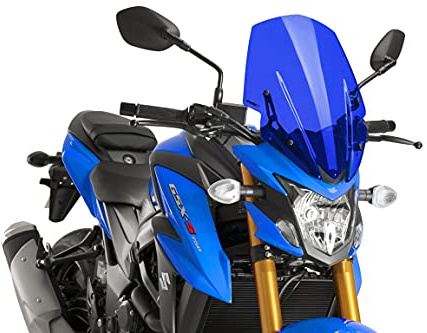 Puig 9436A New Generation Naked Touring optimierte Aerodynamik, Blau