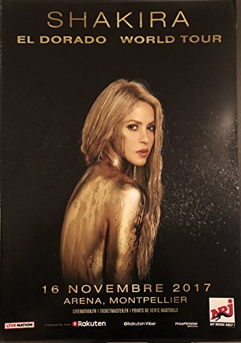 Shakira El Dorado World Tour – 42 x 60 cm – Poster