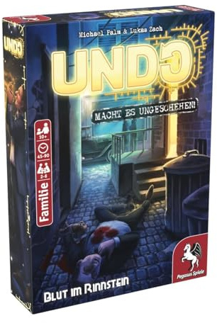 Pegasus Spiele 18171G - UNDO – Blut im Rinnstein