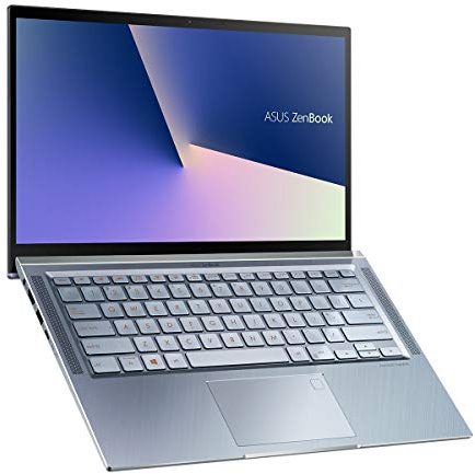 ASUS ZenBook 14 UM431DA-AM022 - Computer portatile da 14 FullHD (Ryzen 7 3700U, 16GB RAM, 512GB SSD, AMD Radeon RX Vega 10, Endless) Metallo Blu Utopia - Tastiera QWERTY spagnola