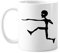 Universe Alien Monster Jumping Alien Tasse Keramik Kaffee Porzellan Tasse Geschirr