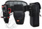 Rapala - Tool Belt Combo Pack Gürtel für Angler - Modulares Aufbewahrungssystem für Angelzubehör - Verschiedene Befestigungen - für Angelköder und Zubehör – Verstellbare Angeltasche - Schwarz/Rot