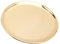 NKlaus Plato Moderno para Velas Redondo Ø14cm Latón Dorado Posavasos Decoración de Mesa 10575