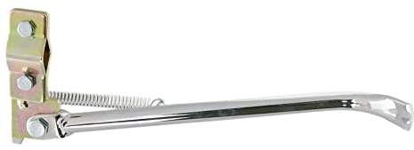 VANEZ Seitenständer 320mm chrom kompatibel für Mofa, Roller, Moped, Universal