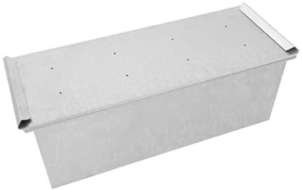 Siccardi Stampo pane in cassetta o pan carrè - Dimensione Cm 30 x 15 x 15-1 Kg di impasto circa