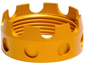 PRESMA Aluminum 7075-T6 nut, 1-3/16x16 TPI, Black/Blue/Golden/Silver/red (Golden)