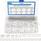 Taiss 580PCS Kit de connecteur JST PH 2.0 mm 2/3/4/5/6 Broche boîtier, Adaptateur Mâle/Femelle Connecteur de câble, connecteur PH2.0mm avec Aiguille, connecteur JST F-066-580PCS