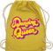 Turnbeutel Rucksack - Vintage Retro - Dancing Queen - Tänzerin Geschenk Tanzliebhaber - Unisize - Gelb - sport beutel stoff geschenkbeutel beuteltasche turnsackl cloth bag tasche kordel turn turnen