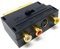 DRUT Scart to 3 RCA Composite Phono & SVHS S Video Adaptor with In Out Switch Converter Cable Lead Adapter